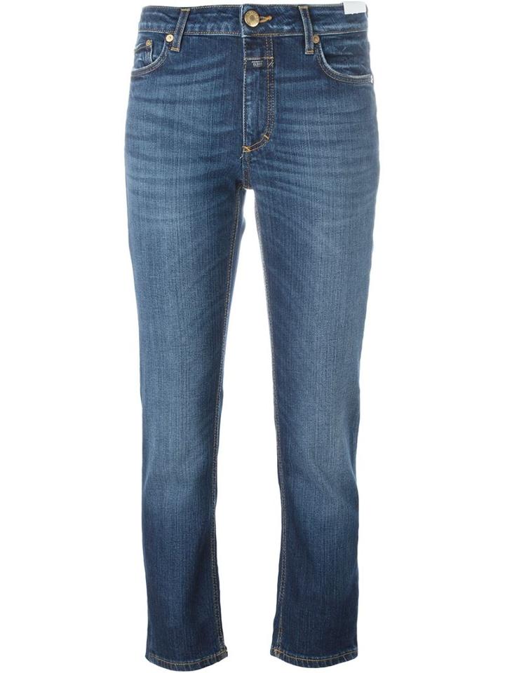 Closed Skinny Jeans, Women's, Size: 28, Blue, Cotton/polyester/spandex/elastane
