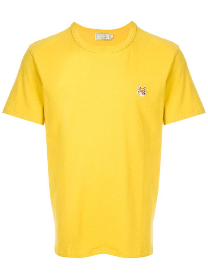 Maison Kitsuné Fox Pocket T-shirt - Yellow