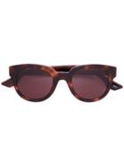 Mcq By Alexander Mcqueen Eyewear - Tortoiseshell-effect Sunglasses - Unisex - Acetate - One Size, Brown, Acetate