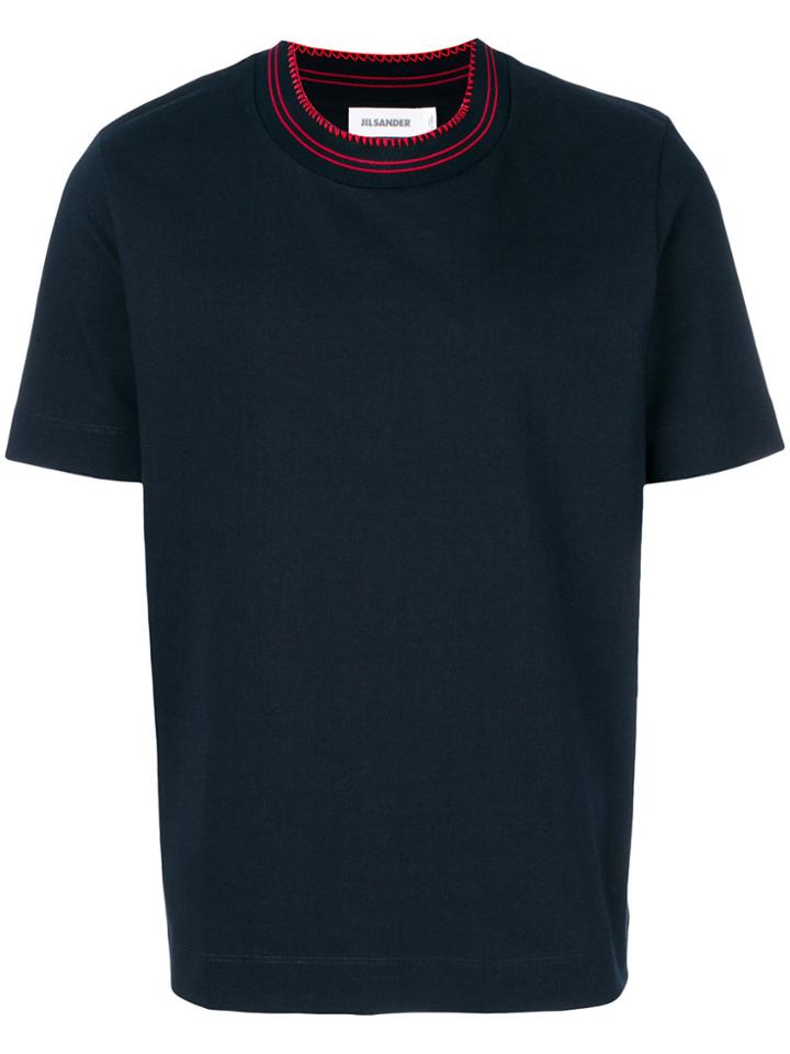 Jil Sander Crew-neck T-shirt - Blue