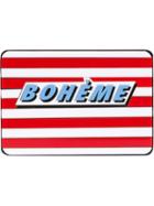 Yazbukey 'le Bohème' Striped Clutch
