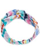 Missoni Mare Zig-zag Lamé Headband - Multicolour