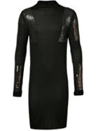Rick Owens - Sequinned Shirt - Men - Cotton/polyamide/viscose - M, Black, Cotton/polyamide/viscose