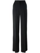 Etro High-waisted Trousers, Women's, Size: 40, Black, Viscose/acetate/spandex/elastane