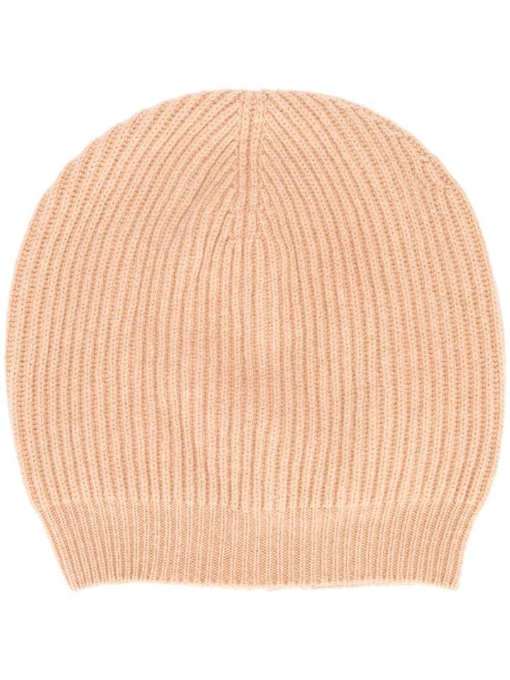 Fabiana Filippi Ribbed Knit Beanie - Pink