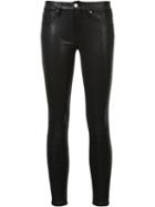 7 For All Mankind Skinny Jeans, Women's, Size: 30, Black, Polyester/spandex/elastane