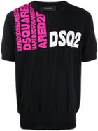 Dsquared2 Dsq2 Knitted Top - Black