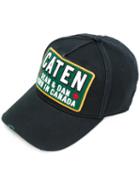 Dsquared2 - Caten Patch Baseball Cap - Men - Cotton - One Size, Blue, Cotton