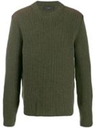 Alanui Crew-neck Cashmere Sweater - Green