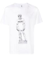Moschino Front Printed T-shirt - White