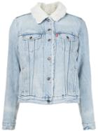 Levi's Denim Jacket, Women's, Size: Large, Blue, Polyester/cotton