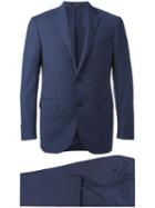 Corneliani Two Piece Suit, Men's, Size: 54, Blue, Wool/cupro