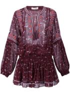 Ulla Johnson 'gita' Dress, Women's, Size: 4, Red, Silk/polyester
