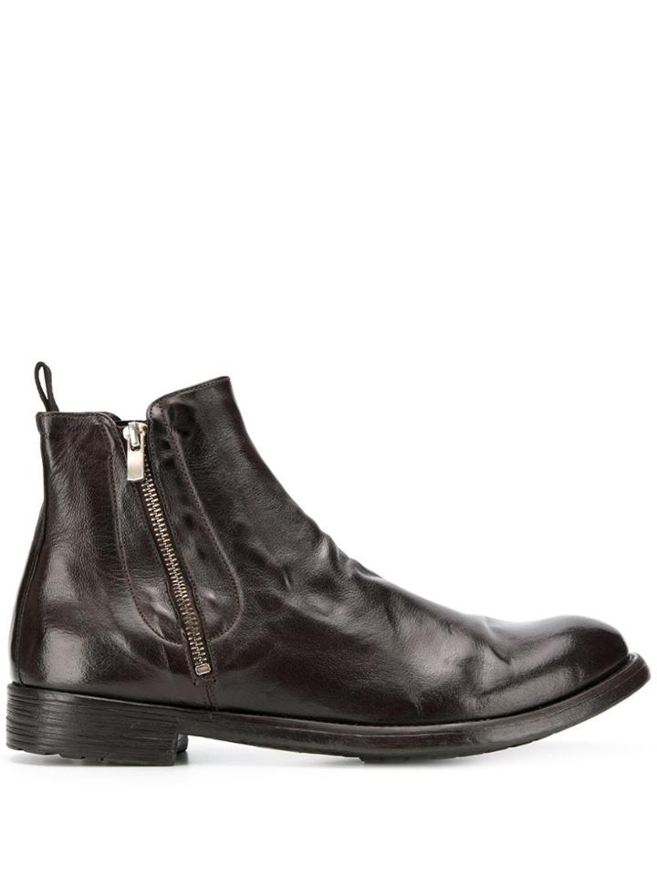 Officine Creative Biker Boots - Brown