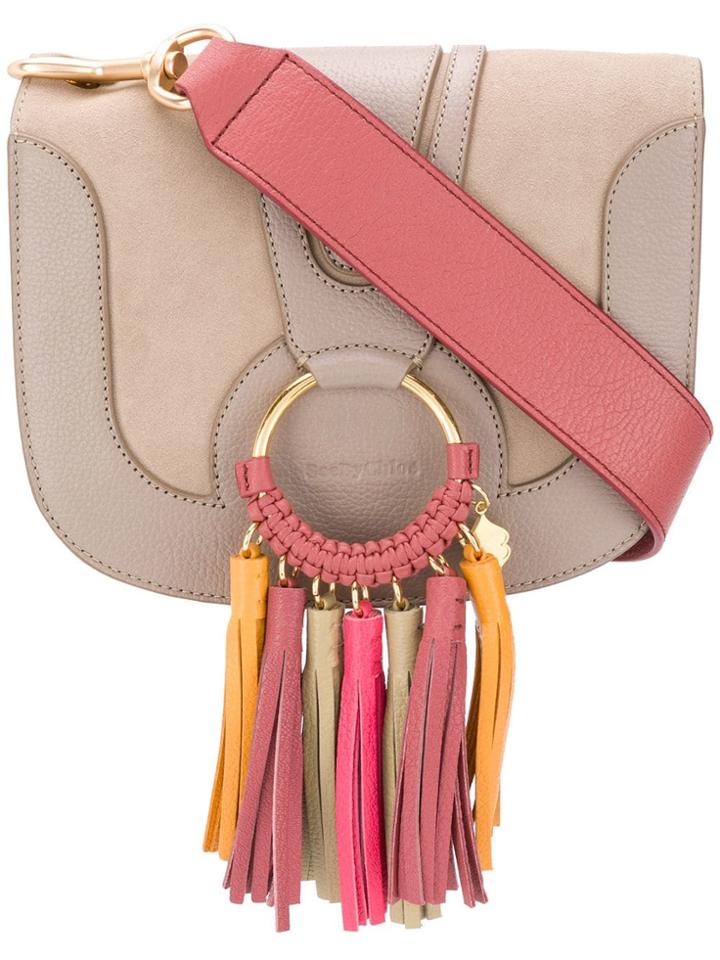 See By Chloé Tasselled Hana Crossbody - Neutrals