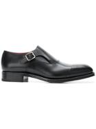 Alexander Mcqueen Classic Monk Shoes - Black