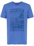 Track & Field Memphis Print T-shirt - Blue