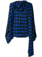 Y / Project Oversized Deconstructed Shirt - Blue