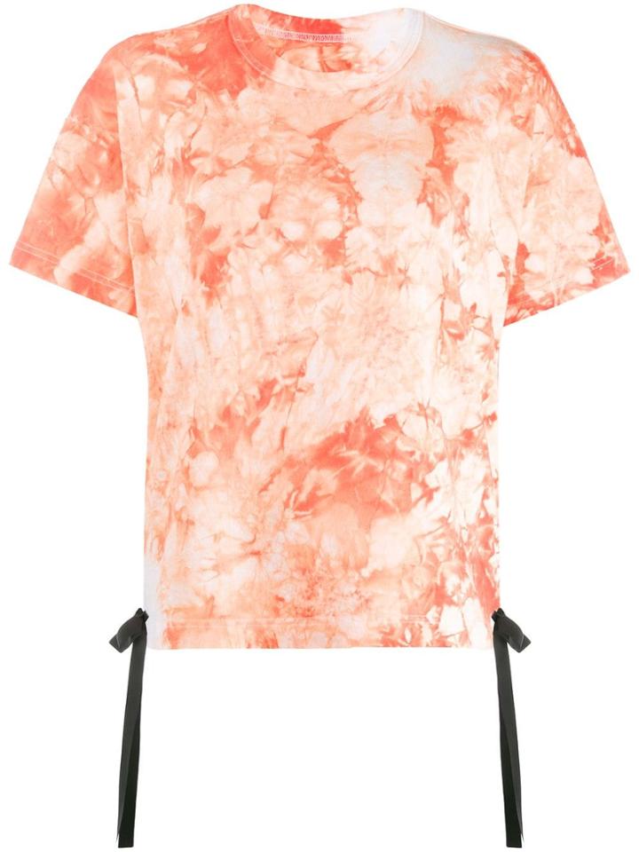 Sacai Tie-dye T-shirt - Orange