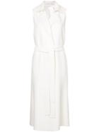 Rosetta Getty Cropped Back Vest - White