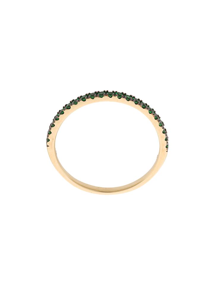 Khai Khai Stack Thread Band Ring - Metallic