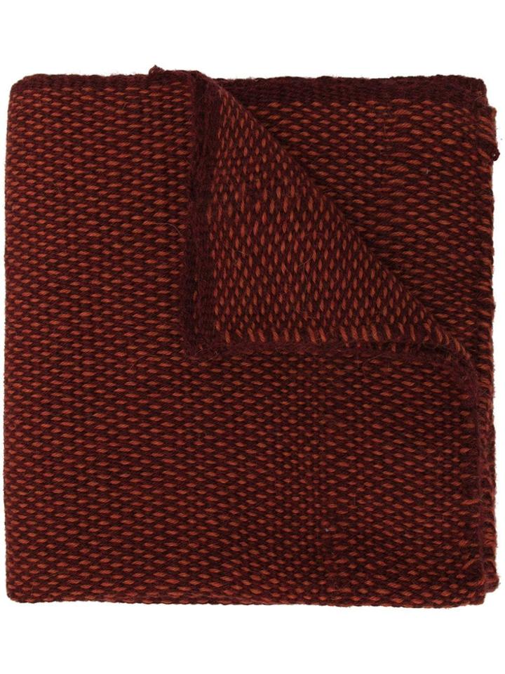 Voz Lineas Shawl - Red