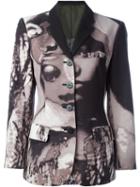Jean Paul Gaultier Vintage 'la Culture Noire At Sa Force' Blazer, Women's, Size: 42, Grey