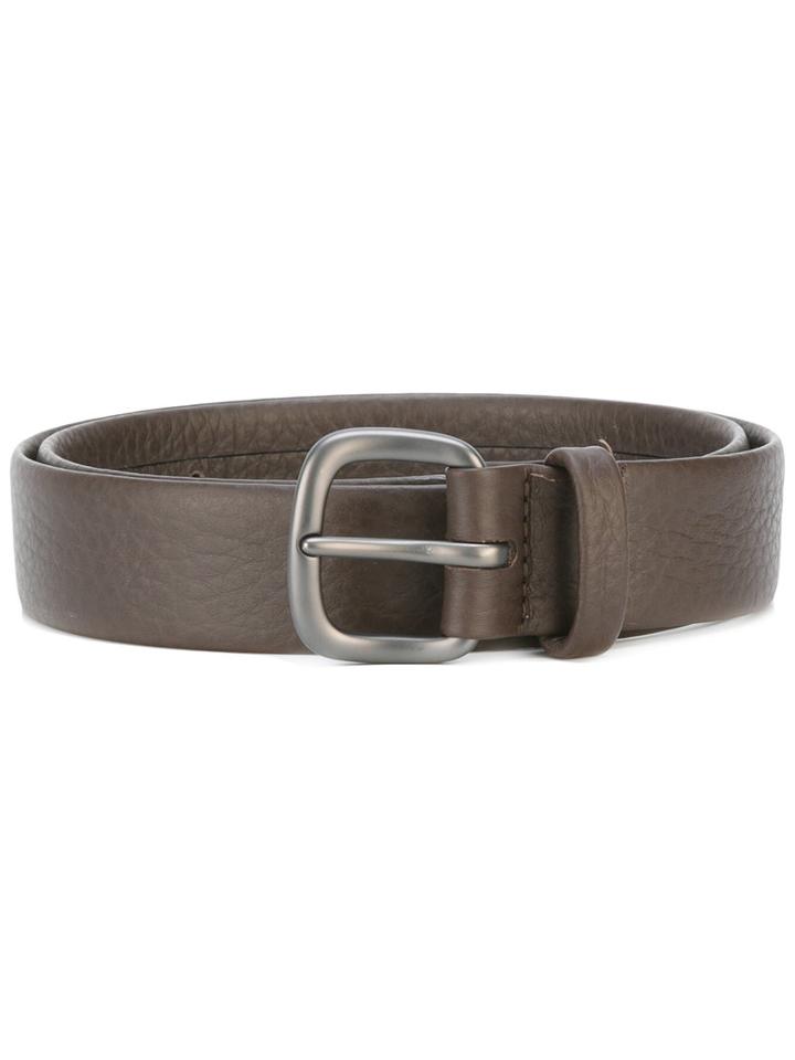 Orciani Buckled Belt, Men's, Size: 90, Brown, Leather