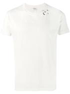 Saint Laurent Star Print T-shirt, Men's, Size: Xs, White, Cotton
