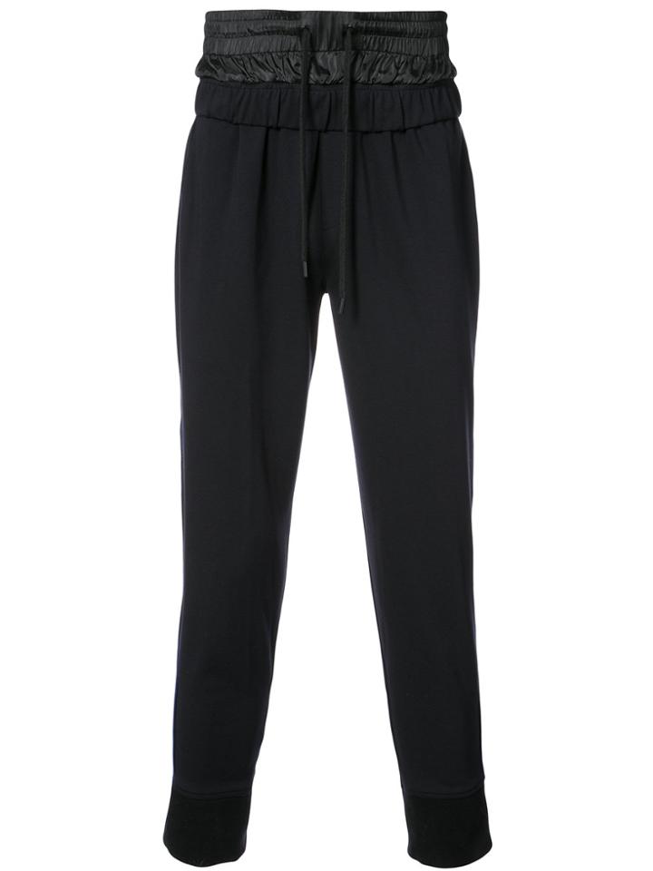 Public School Thin Waisted Tailored Pants - Blue