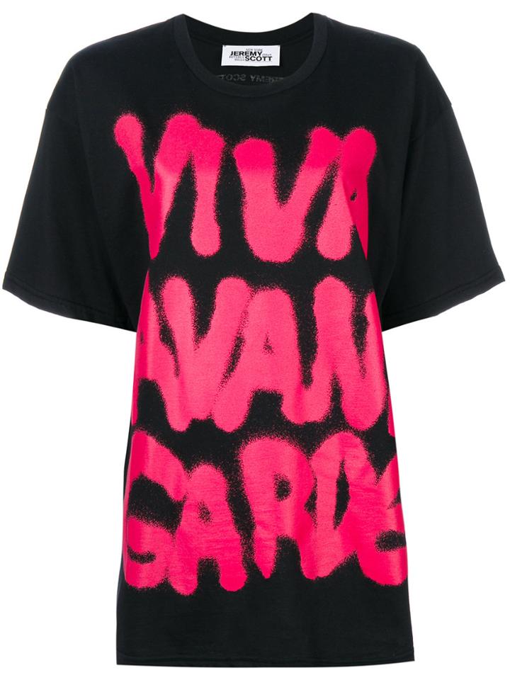 Jeremy Scott Viva Avant T-shirt - Black