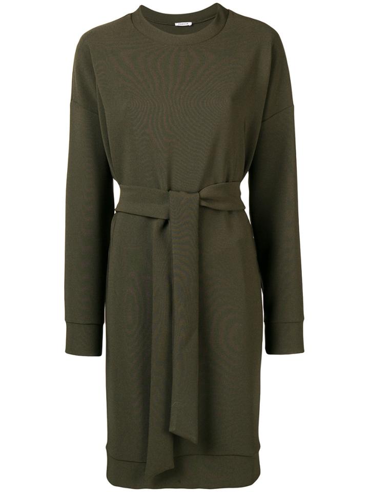P.a.r.o.s.h. Sweatshirt Dress - Green