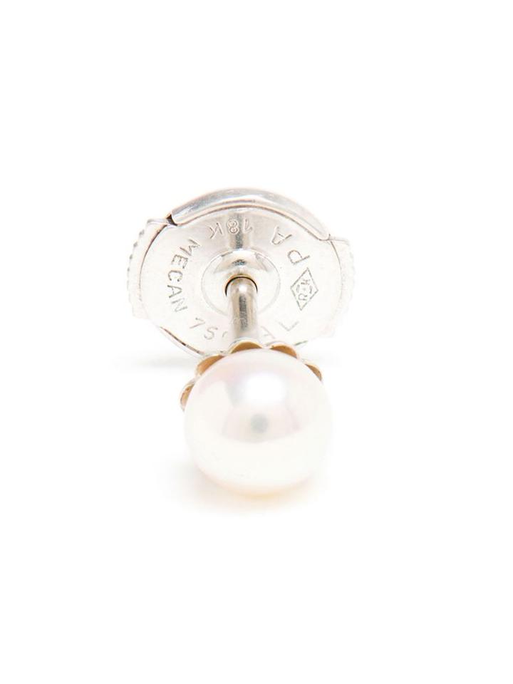 Yvonne Léon Pearl Stud Earring, Women's, White