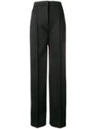 Fendi High-waisted Trousers - Black