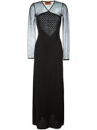 Missoni Open Knit Panel Maxi Dress