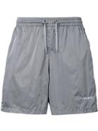 Misbhv Logo Embroidered Swim Shorts - Grey