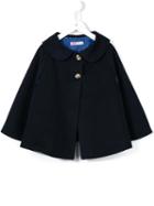 Amaia Round Collar Cape, Girl's, Size: 8 Yrs, Blue
