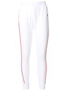 Zoe Karssen - Hearts Track Pants - Women - Cotton/polyester - S, White, Cotton/polyester
