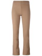 Joseph Slim Fit Leggings, Women's, Size: 40, Nude/neutrals, Cotton/spandex/elastane/viscose