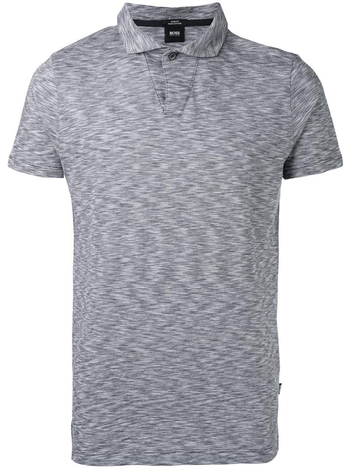Boss Hugo Boss Plain Polo Shirt, Men's, Size: Xxl, Grey, Cotton