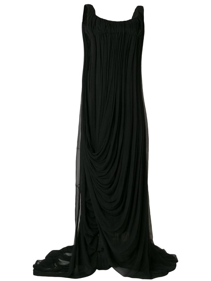 Alexander Mcqueen Vintage Girl In A Tree Dress - Black