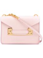 Sophie Hulme - Small Chain Satchel - Women - Leather - One Size, Pink/purple, Leather