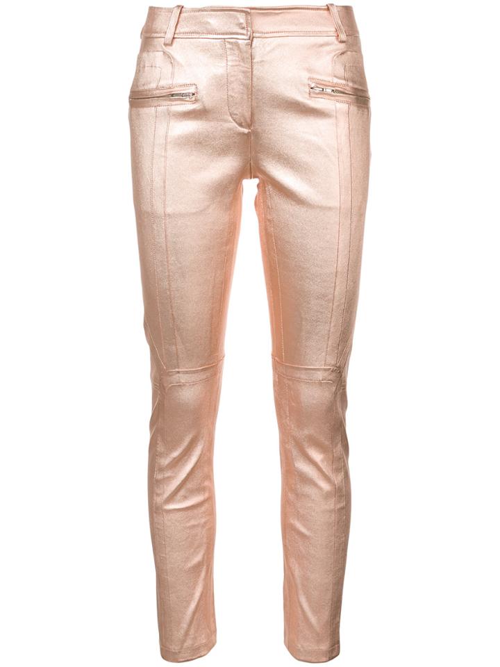 Sies Marjan Skinny Trousers - Pink & Purple