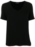 's Max Mara V-neck T-shirt - Black