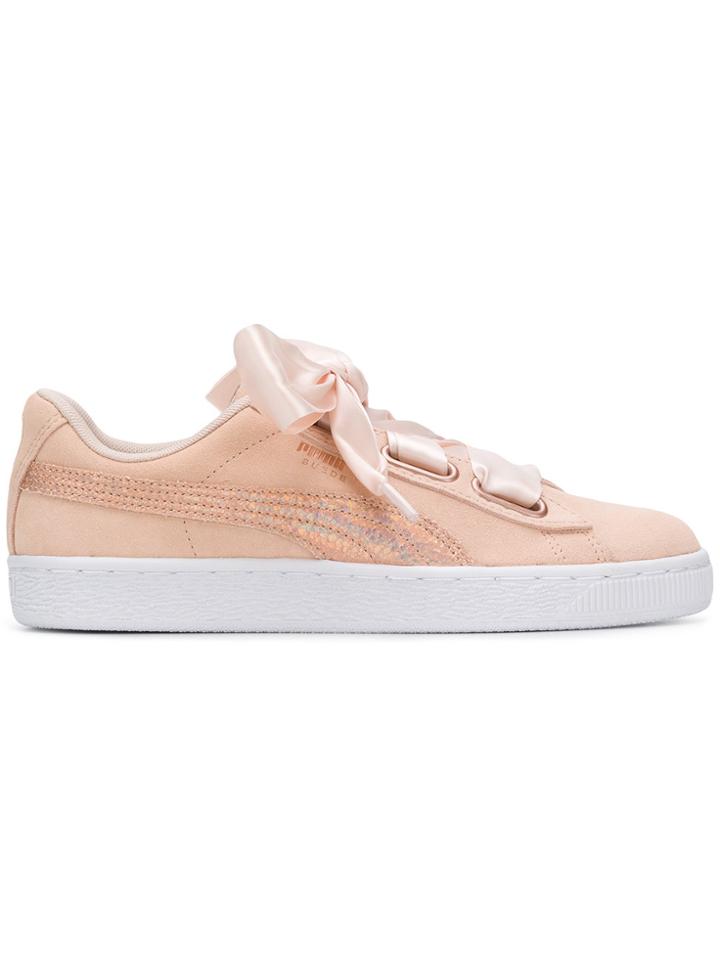 Puma Heart Lunalux Sneakers - Pink & Purple