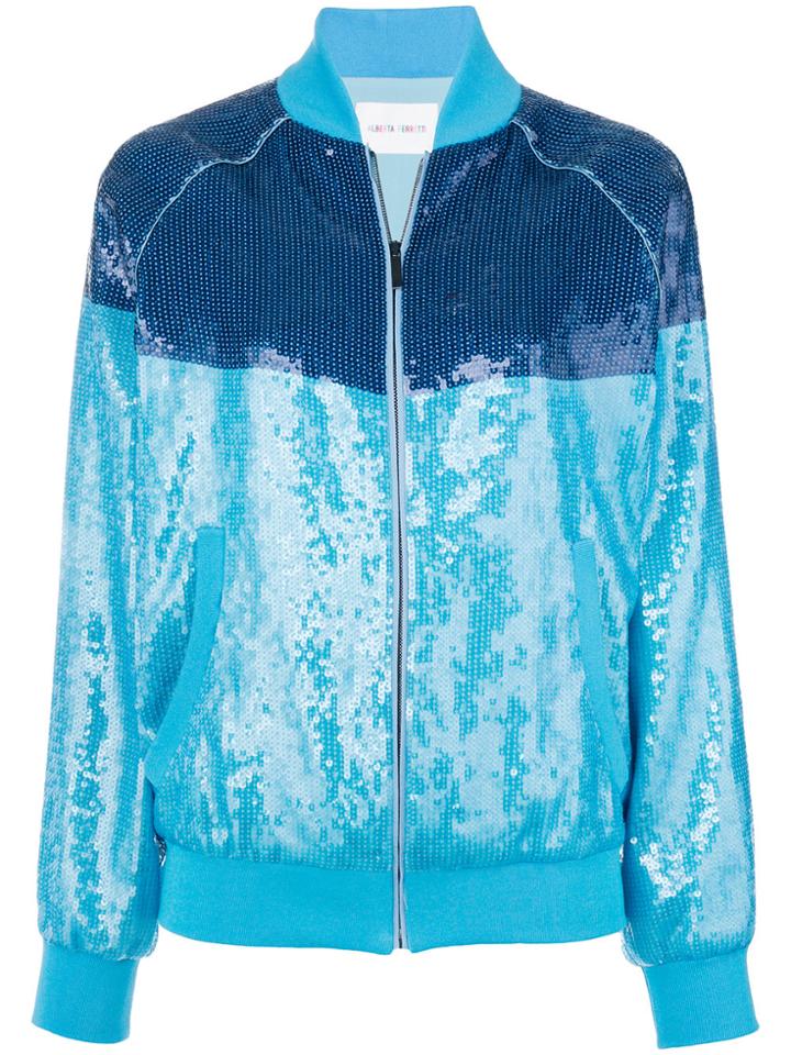 Alberta Ferretti Rainbow Week Jacket - Blue