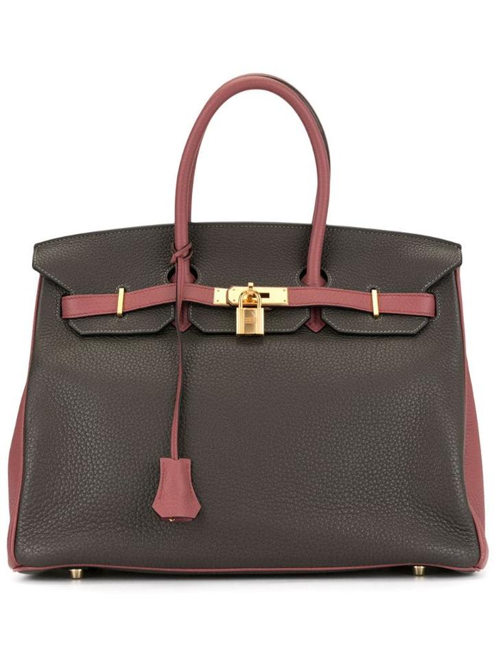 Hermès Pre-owned Birkin 35 Bag - Grey