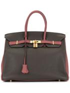 Hermès Pre-owned Birkin 35 Bag - Grey