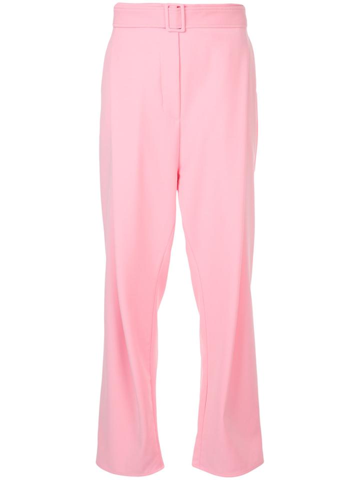 Ellery Kool Aid Pleated Trousers - Pink & Purple