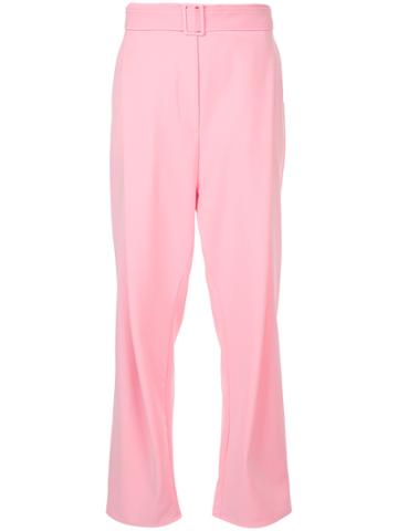 Ellery Kool Aid Pleated Trousers - Pink & Purple